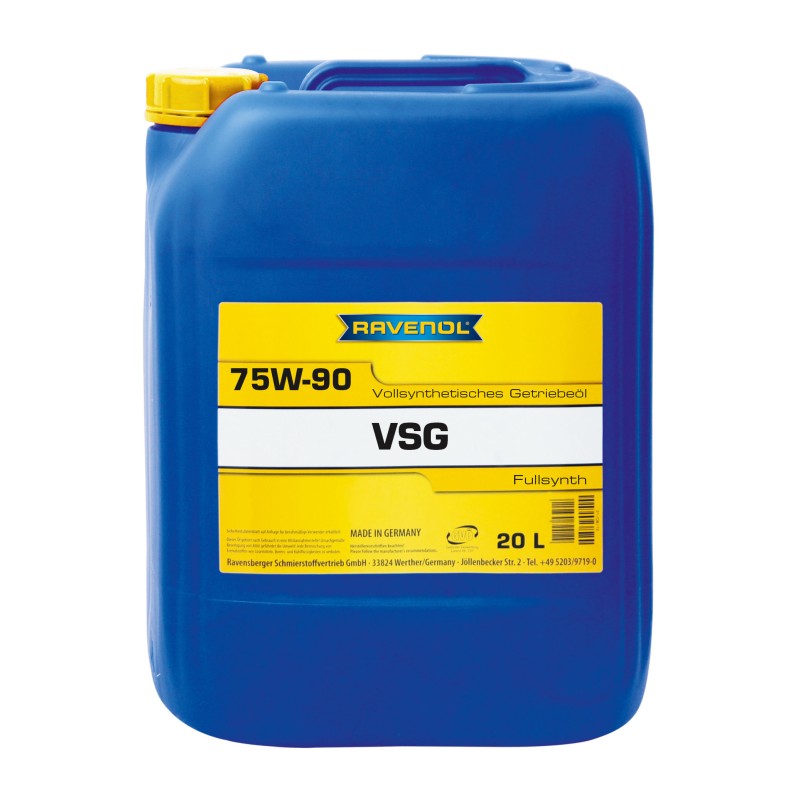 Ulei transmisie manuala RAVENOL VSG 75W-90 GL4/GL5 20L 1221101-020