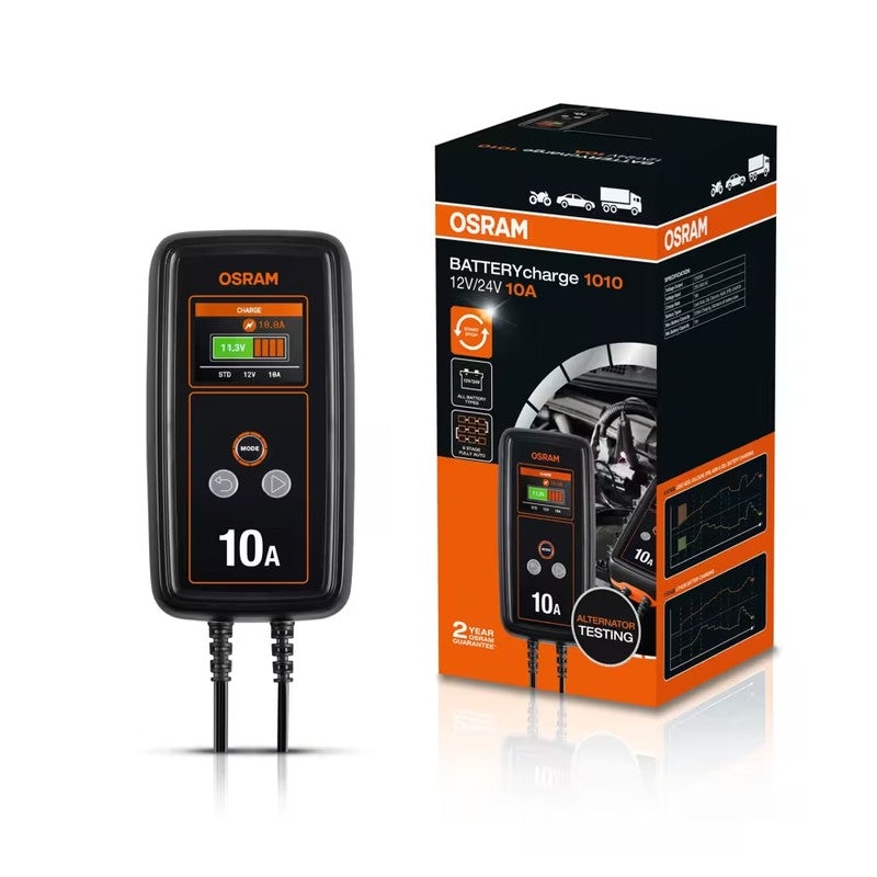Redresor baterie Osram Battery Charge 1010 12/24V 10A - OEBCS1010
