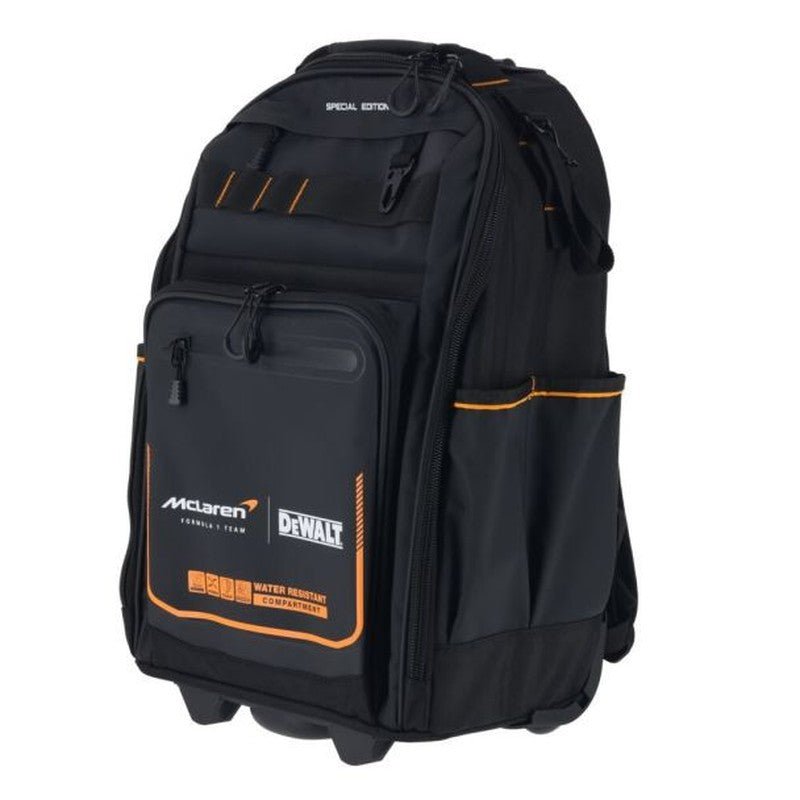 Rucsac troller pentru scule DeWalt x McLaren F1 Team DWST60101-9, 350 x 240 x 540 mm - DWST601019Scule si echipamente service