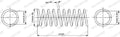Arc elicoidal MONROE SE2477