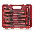 Set 12 șurubelnițe Milwaukee PZ0 / PZ1 / PZ2 / PH0 / PH1 / PH2 / SL2,5 / SL4 / SL5,5 / SL6,5 / SL6,5 / SL8 - 4932472003