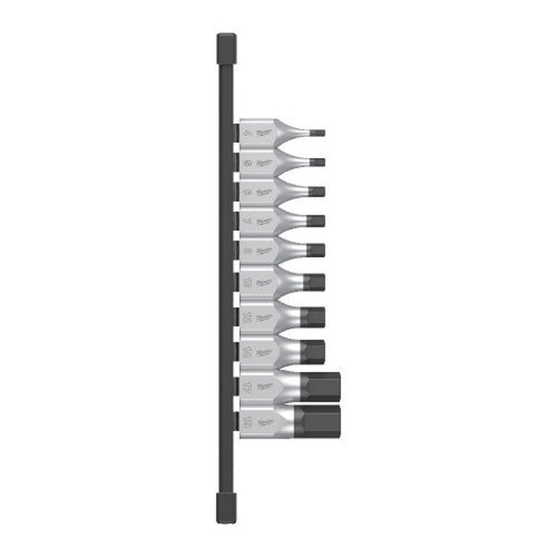 Set chei tubulare cu bit Hex cu patrat 1/2", sistem metric, 10buc - 4932480853