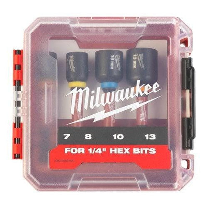 Set de 4 chei magnetice tubulare ShW, Milwaukee - 4932492445