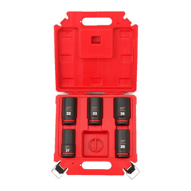 Set de chei tubulare de impact lungi 3/4", 5buc - 4932498750