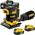 Slefuitor cu vibratii cu 2 acumulatori, Li-Ion, 18 V, 5 Ah, 108x115 mm - DCW200P2QW