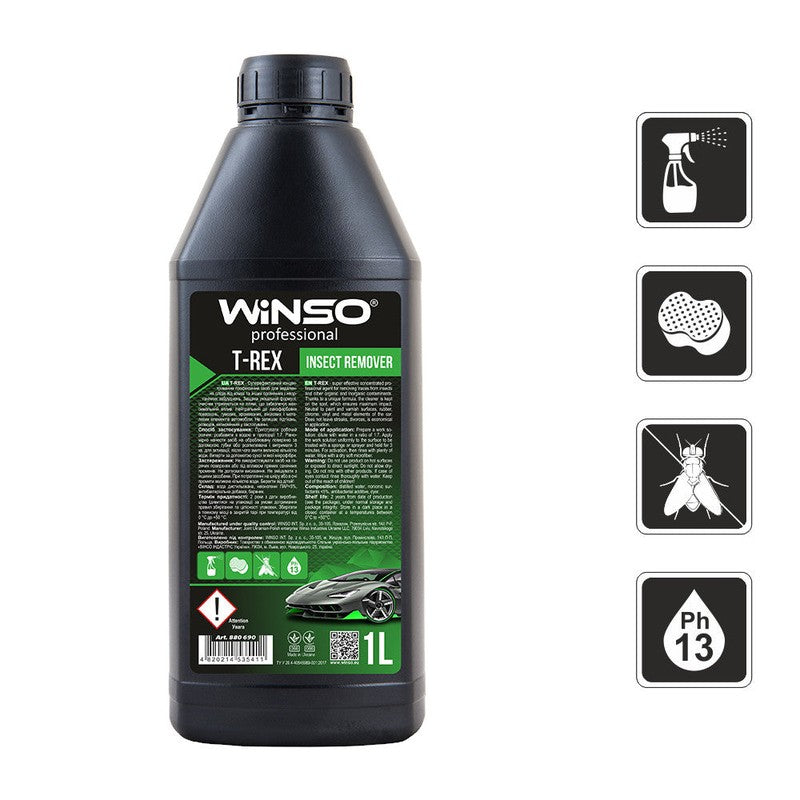 Solutie curatare insecte Winso Professional T-REX Insect Remover 1L - 880770