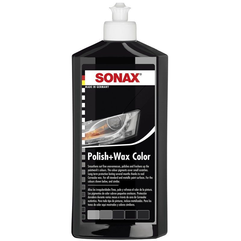 SONAX® Polish&Wax NanoPro, pentru vopsea neagră, cod 296100 - 296100