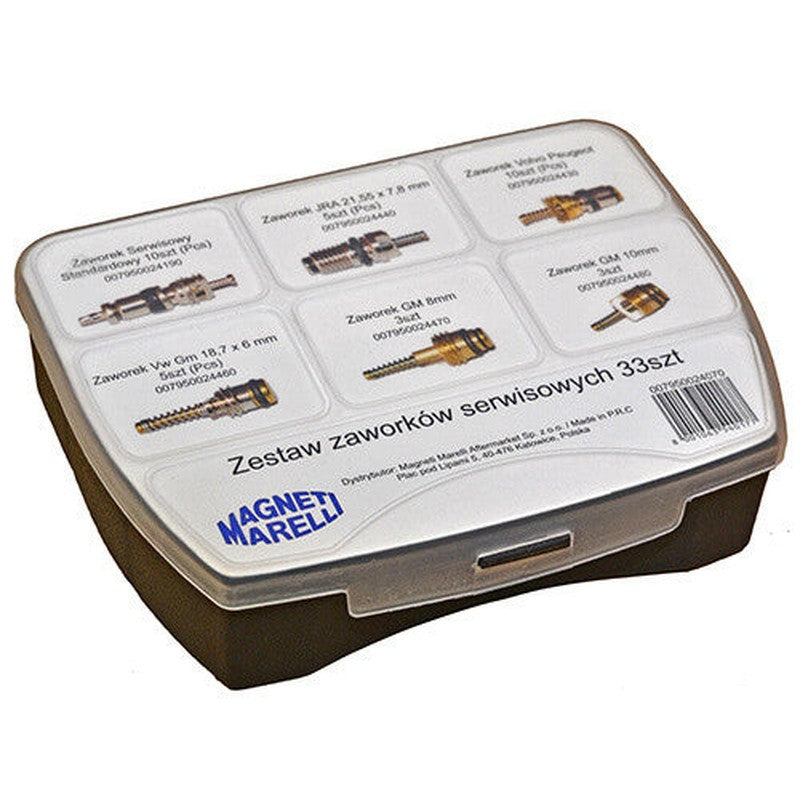 Supape service aer conditionat MAGNETI MARELLI 42 buc Tip gaz : R134A/R1234yf - 007936210050
