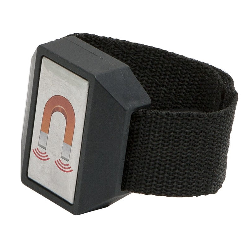 Suport magnetic pt. piese metalice mici, fixat pe incheietura mainii, 50x25mm - 10765