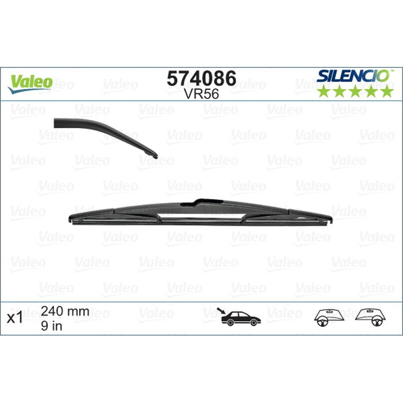 Ștergător Valeo Silencio 240 mm - 574086