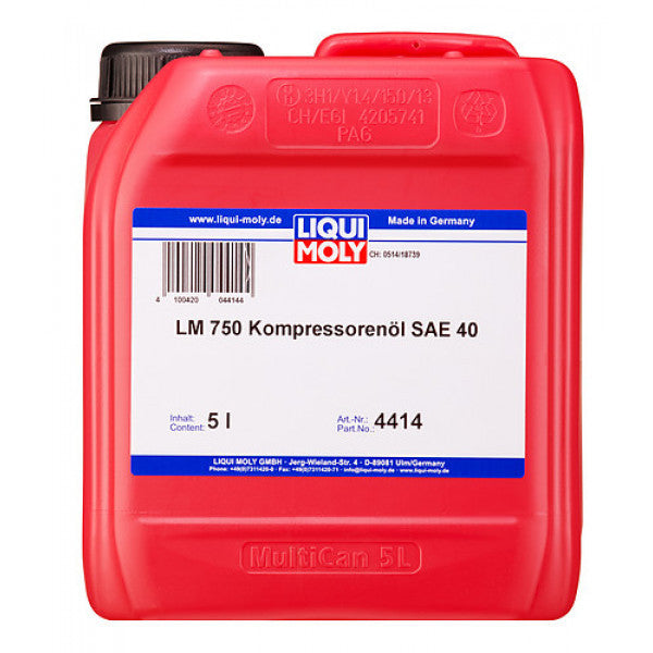 Ulei compresor Liqui Moly LM 750 SAE 40 (Cantitate: 205 l) 4416-AM