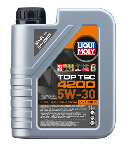 Ulei de motor Liqui Moly Top Tec 4200 5W-30 (Cantitate: 20 litri) 21842-AM