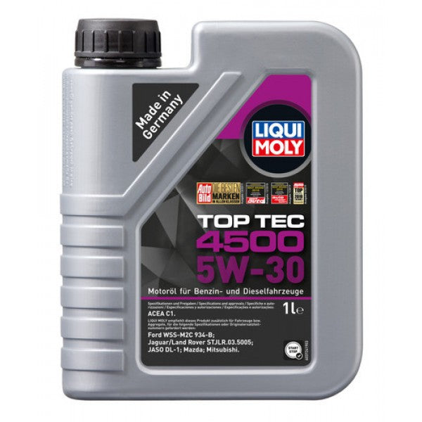 Ulei de motor Liqui Moly Top Tec 4500 5W 30 (Cantitate: 5 l) 2318-AM