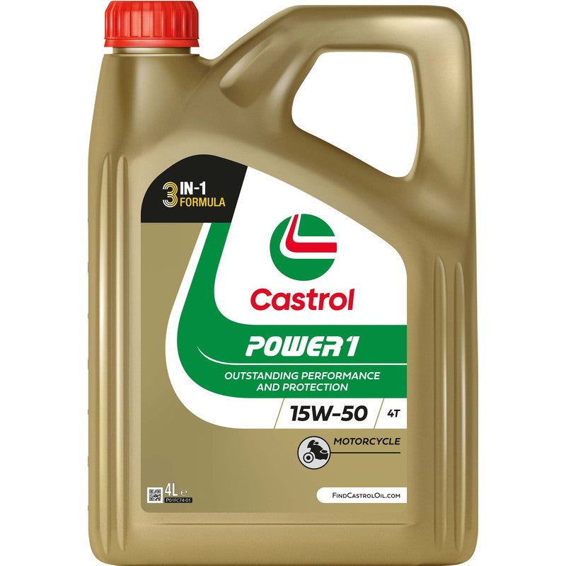Ulei moto Castrol Power1 4T 15W50 4L - 15F589