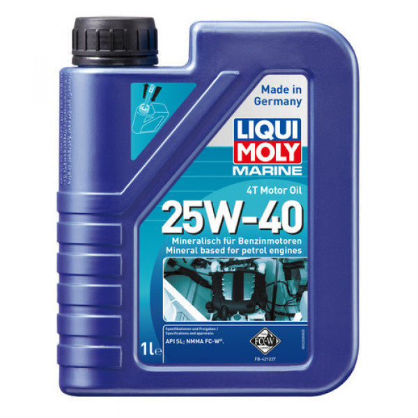 Ulei motor barci Liqui Moly Marine 4T 25W-40 (Cantitate: 20 l) 25028-AM