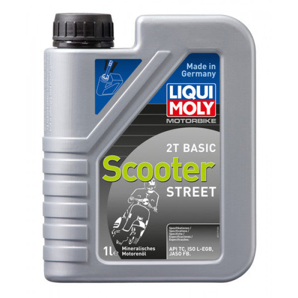 Ulei motor Liqui Moly Motorbike 2T Basic Scooter Street (Cantitate: 4 l) 1237-AM