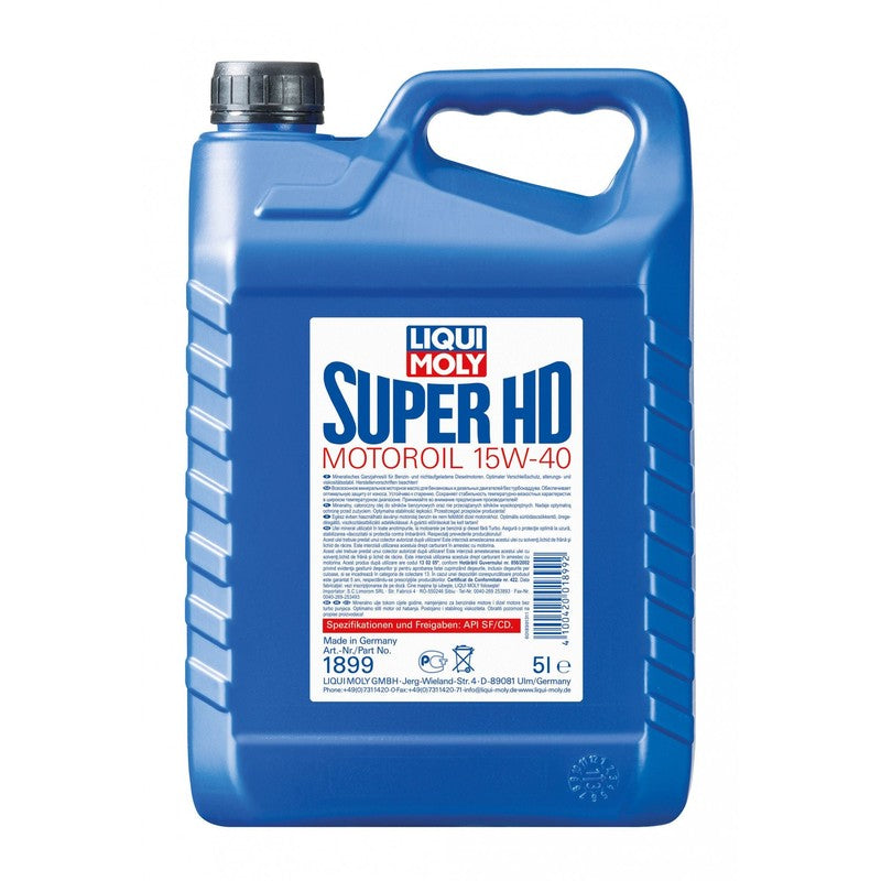 Ulei motor Liqui Moly Super HD 15W40 (1899) 5L - 1899