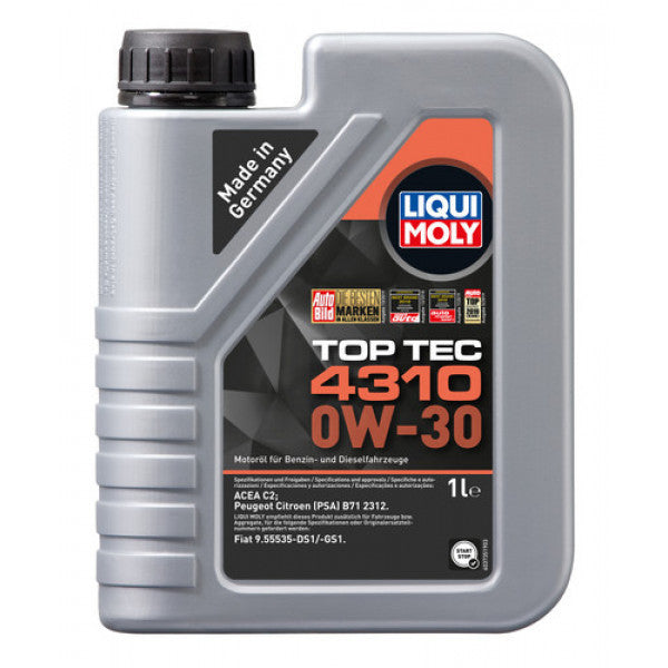 Ulei motor Liqui Moly Top Tec 4310 0W-30 (Cantitate: 60 l) 3738-AM
