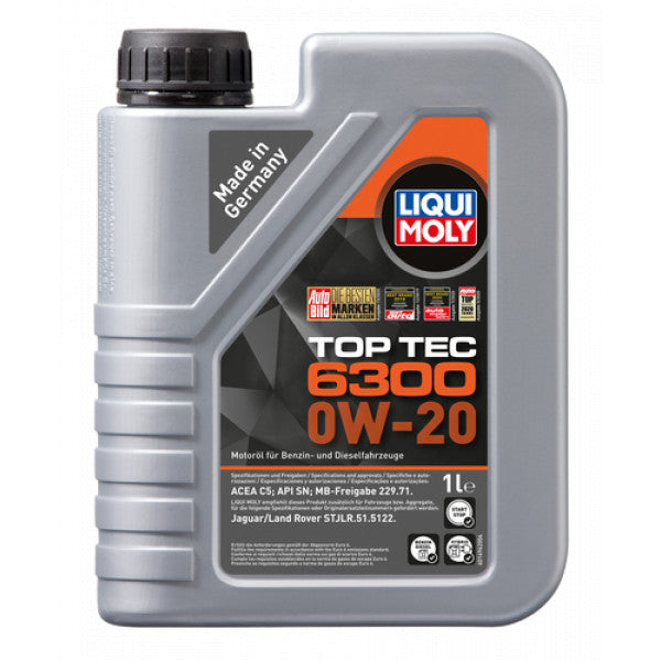 Ulei motor Liqui Moly Top Tec 6300 0W 20 (Cantitate: 5 l) 21217-AM