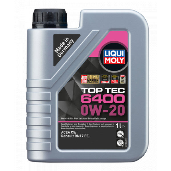 Ulei motor Liqui Moly Top Tec 6400 0W-20 (Cantitate: 1 l) 21584-AM