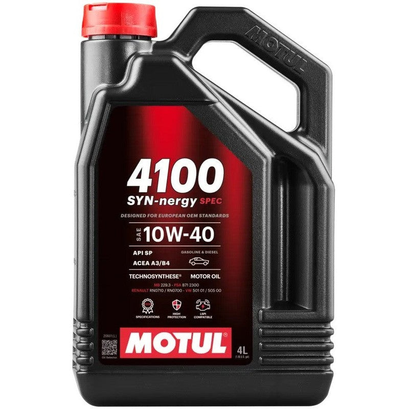 Ulei motor Motul 4100 SYN-ERGIE SPEC 10W40 4L - 112891