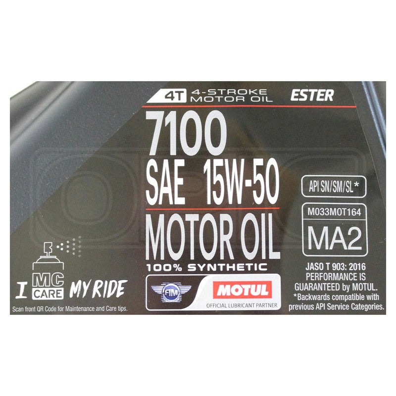 Ulei motor Motul 7100 15W50 4T 4L - 104299