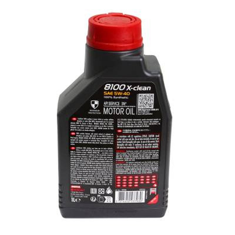 Ulei motor Motul 8100 X-Clean 5W40 1L - 102786