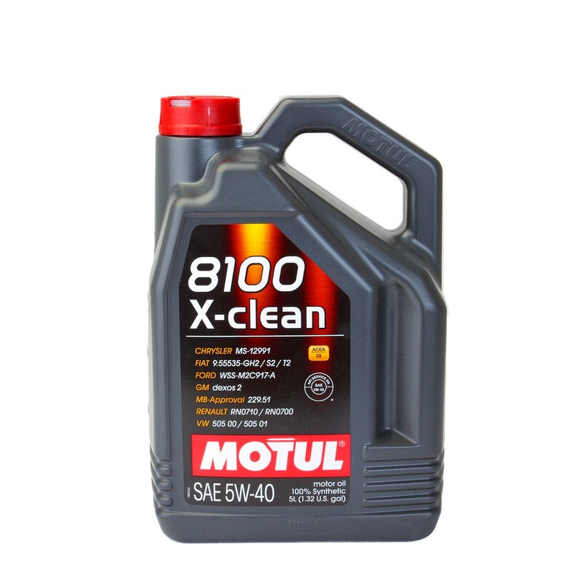 Ulei motor Motul 8100 X-Clean 5W40 5L - 102051