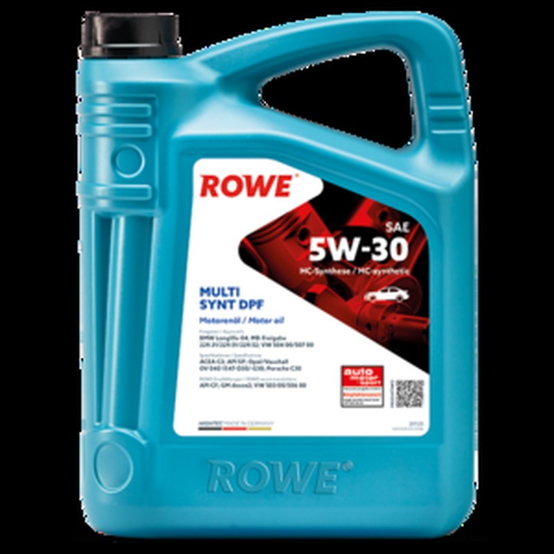 Ulei motor turisme Rowe Hightec Multi Synt DPF SAE 5W30 4L - 20125004099