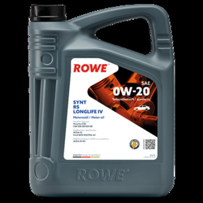 Ulei motor turisme Rowe HighTec Synt RS LL IV 0W20 5L - 20036005099