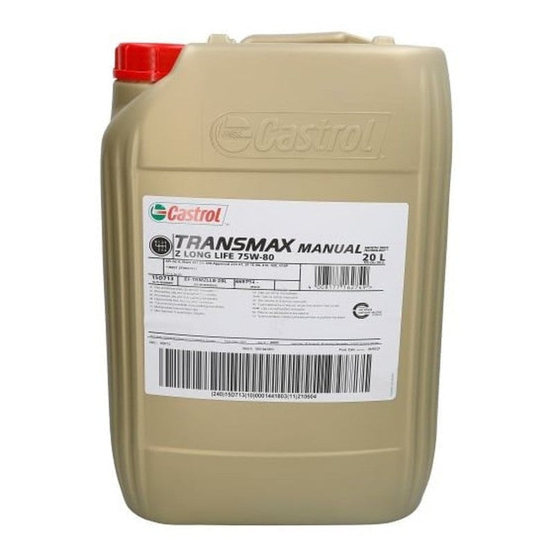 Ulei transmisie Castrol Transmax Manual Z LongLife 75W80 - 20 Litri - 15D8AB