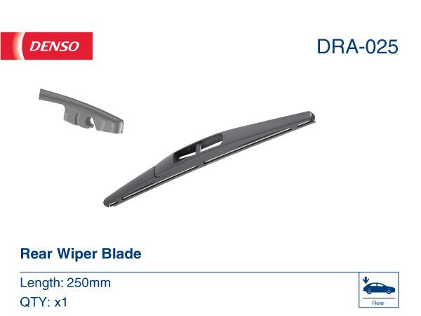 Lamela stergator Denso 250 mm - 10964083