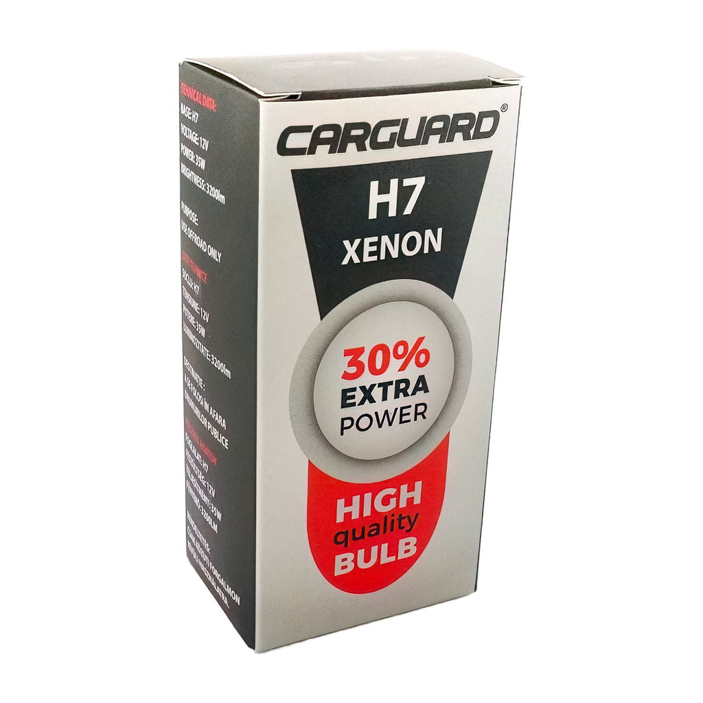 Bec Auto Xenon Carguard H7 6000K (Off-Road) - BXA071