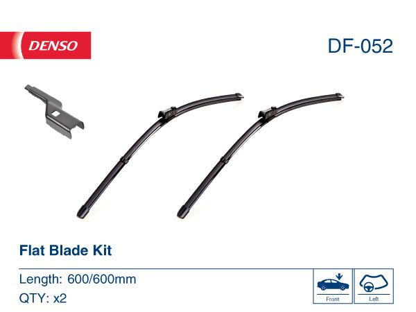 Set Lamela stergator Denso Flat 600/600 mm - 11844753