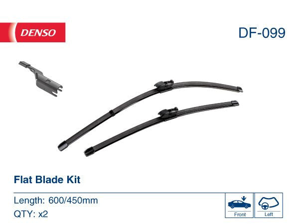 Set Lamela stergator Denso Flat 600/450 mm - DF099