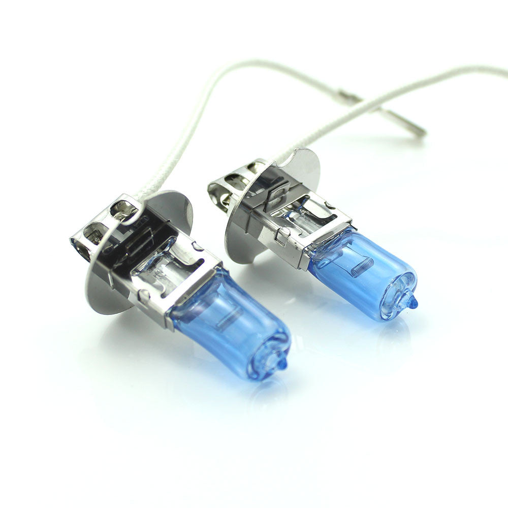 Set de 2 becuri Halogen H3 +100% Intensitate - LONG LIFE - 11561465