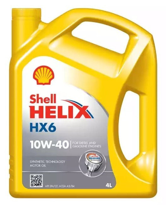 Ulei motor Shell Helix HX6 10W40 SN+ A3B4 4L - 13196405