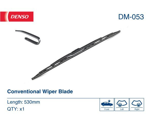 Lamela stergator Denso 530 mm - 12935262