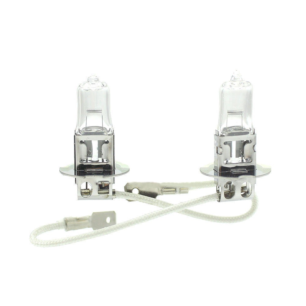 Set de 2 becuri Halogen 24V - H3, 70W, +50% Intensitate - LONG LIFE Carguard - BHA042