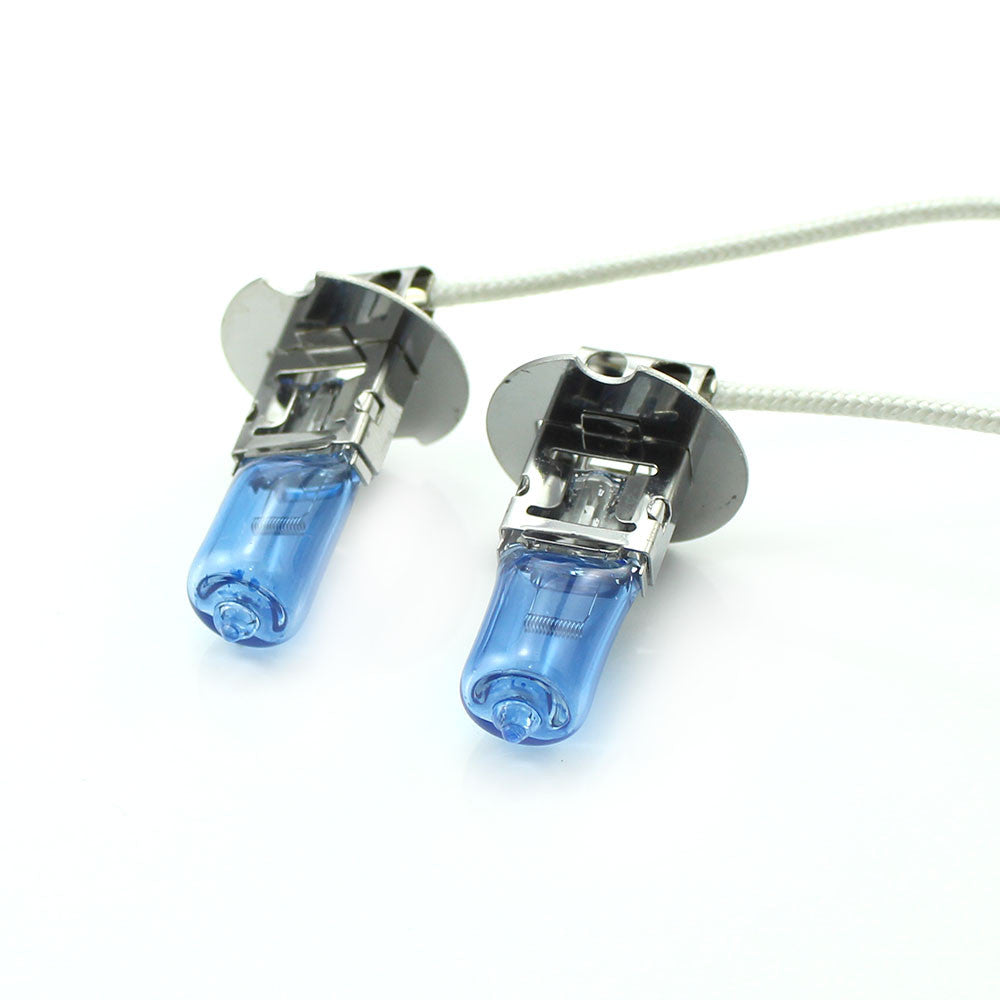 Set de 2 becuri Halogen H3 +100% Intensitate - LONG LIFE - 11561465