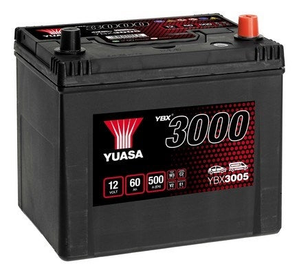 YUASA 3000 ASIA 60Ah 500A (231x173x225)
