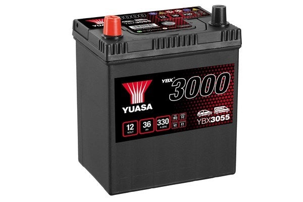 YUASA 3000 ASIA 36Ah 330A Borna Inversa (187x127x227)