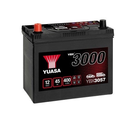 YUASA 3000 ASIA 45Ah 400A Borna Inversa (238x129x225)