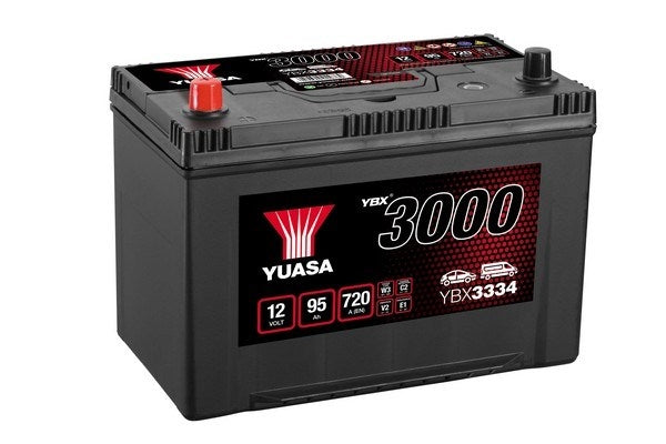 YUASA 3000 ASIA 95Ah 720A Borna inversa (304x174x225)