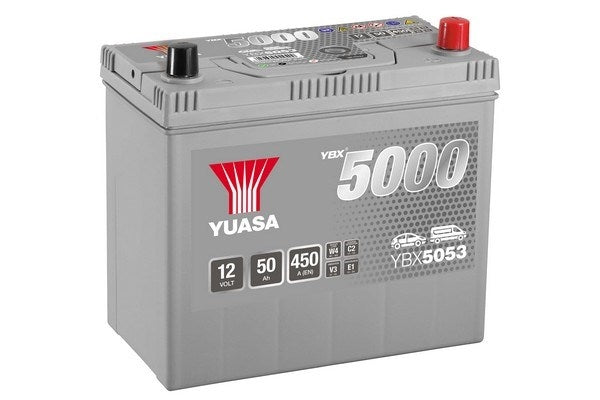 YUASA 5000 SILVER ASIA 50Ah 450A (238x129x223)