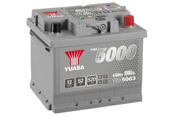 YUASA 5000 SILVER 52Ah 520A (208x175x175)