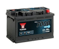 YUASA 7000 EFB 75Ah 700A (278x175x190)